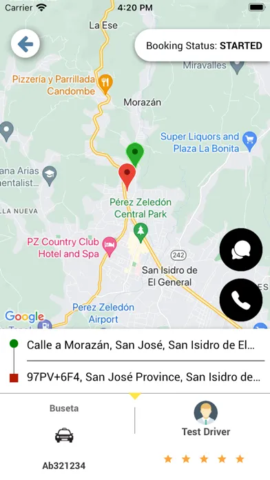 Tavi ride share Screenshots