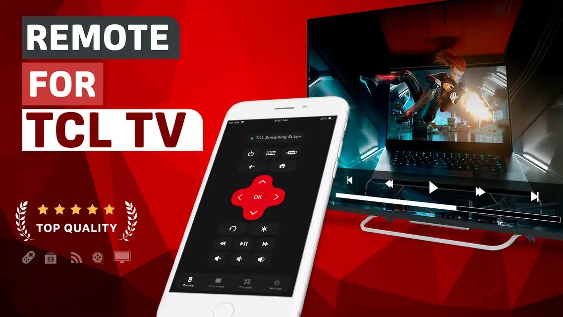 Скриншоты TCL TV Remote