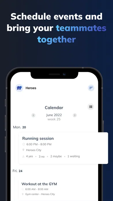 Team Trainer - Team Manager Screenshots