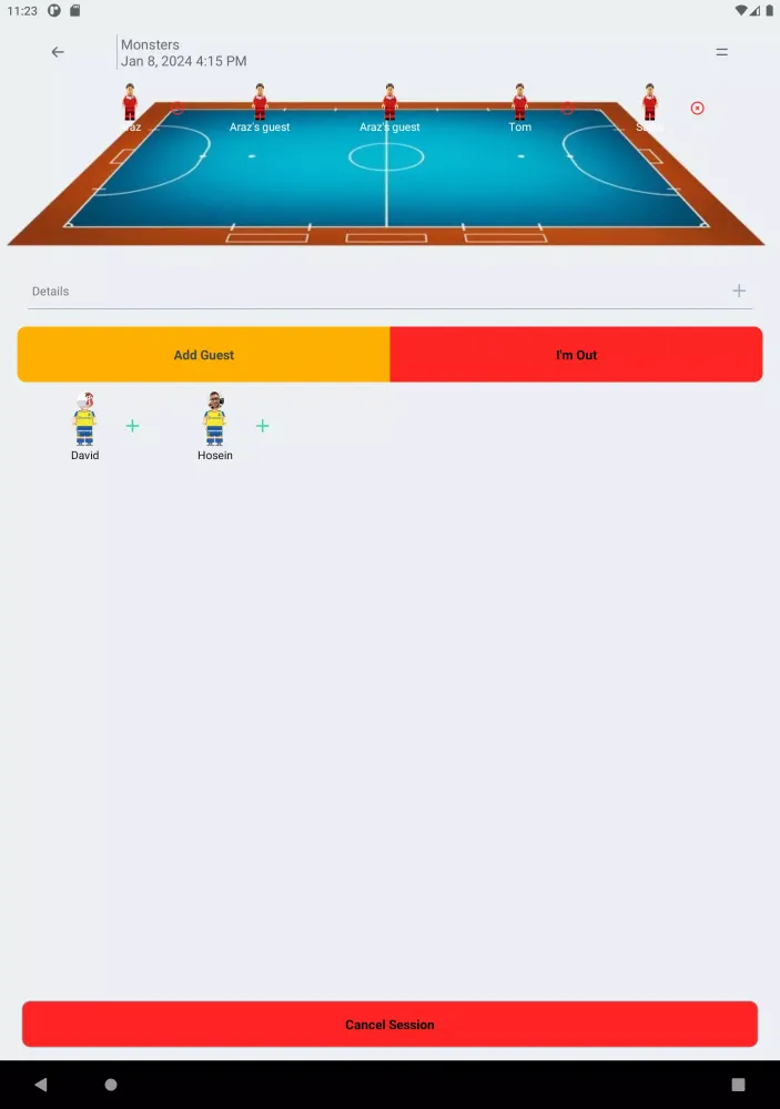 Скриншоты Team Wallet