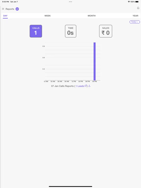 Tangkapan layar TeleCRM: Telecalling Software iPad 