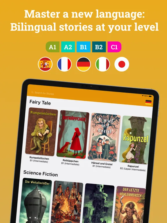 Capturas de pantalla de Tembo - Bilingual Stories iPad 