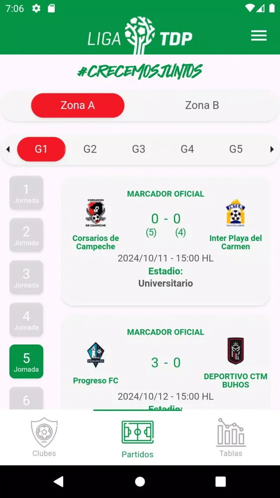 Liga TDP应用截图