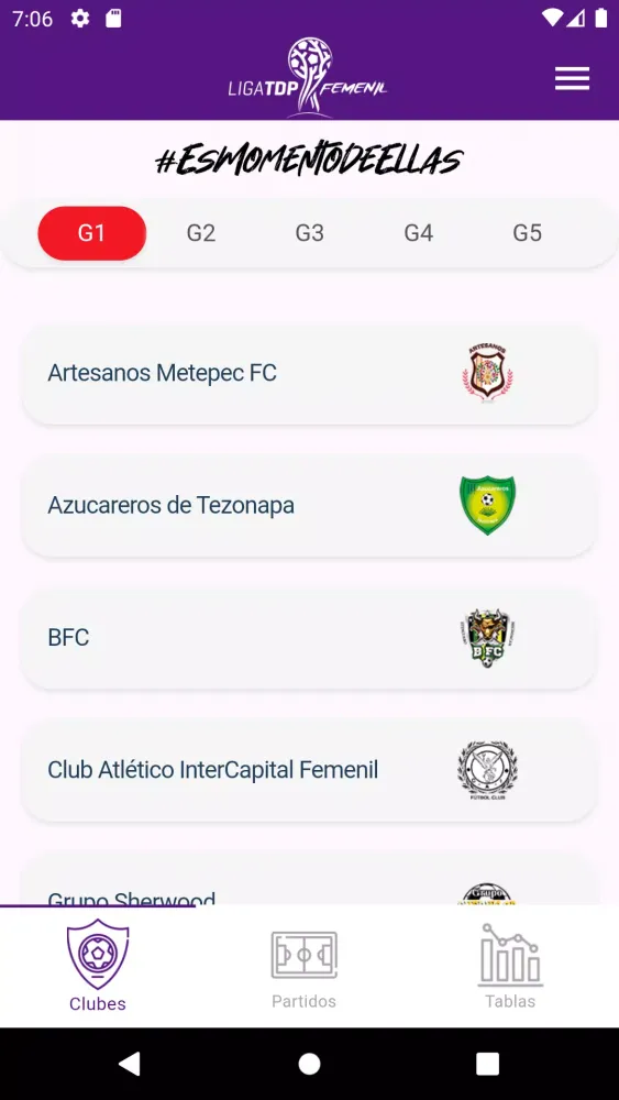 Liga TDP应用截图