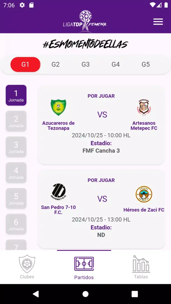 Liga TDP应用截图