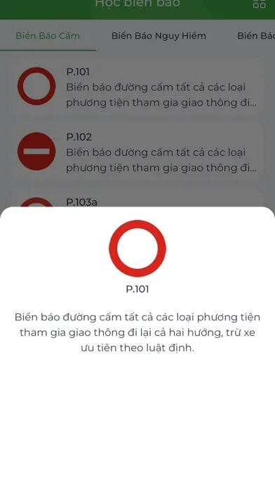 Ảnh chụp màn hình của Ôn thi GPLX mới nhất