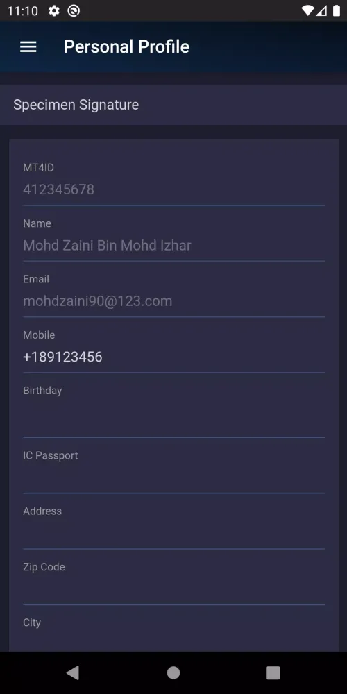 Trading Fund Market Screenshots