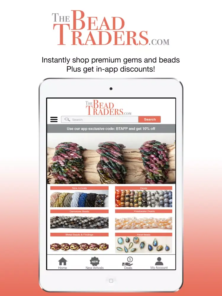 Tangkapan layar The Bead Traders iPad 