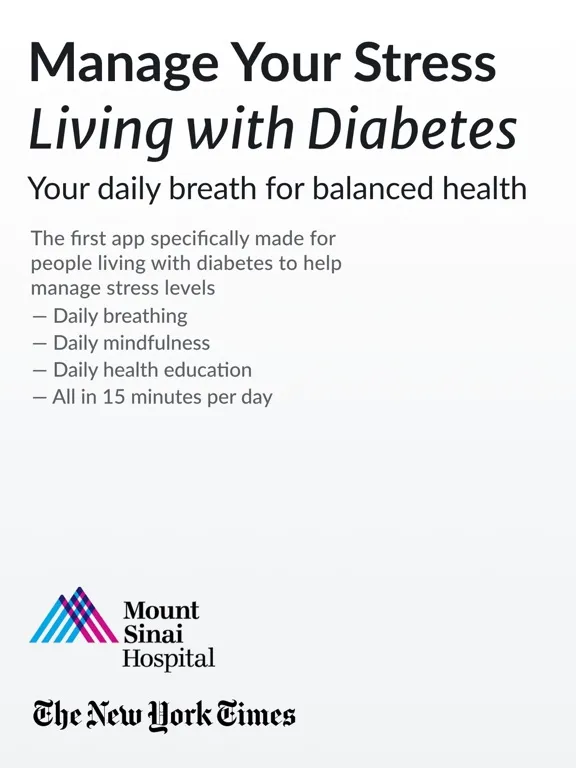 Tangkapan skrin TBA for Diabetes iPad 
