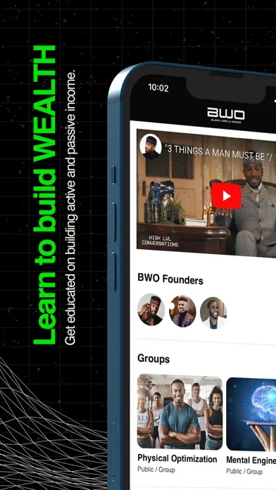BWO سکرین شاٹس