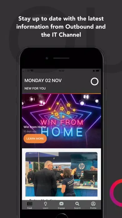 Capturas de tela do The Channel App