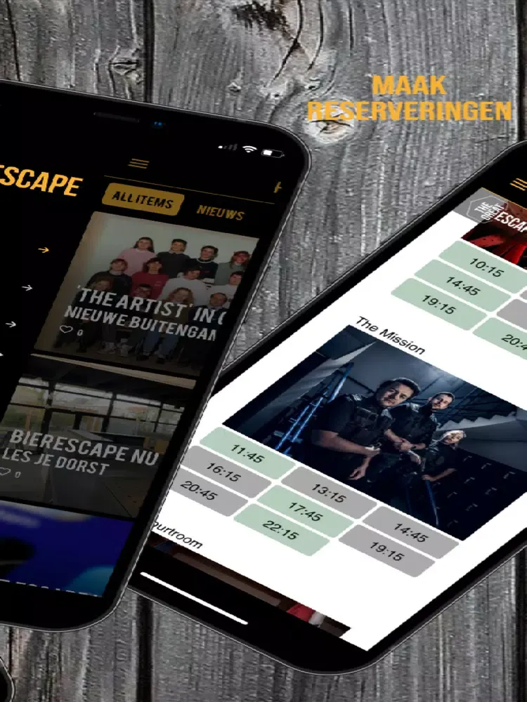 The Great Escape Zwolle iPad  স্ক্রিনশট