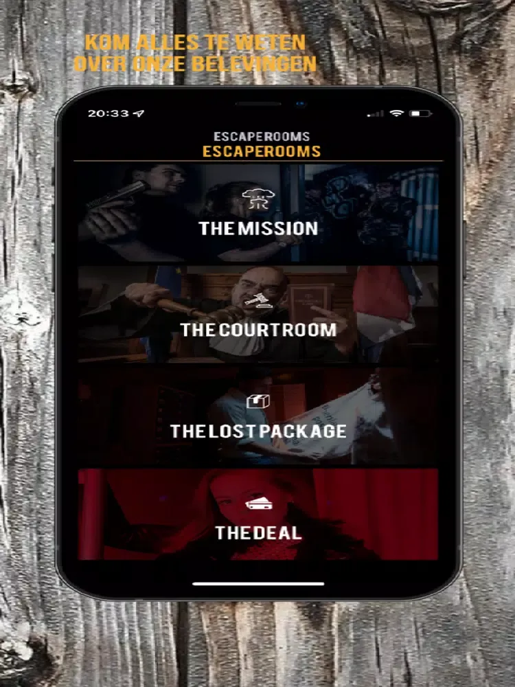 The Great Escape Zwolle iPad  স্ক্রিনশট