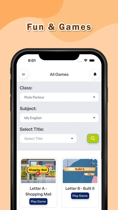 The Kinder Castle Teacher App 스크린샷