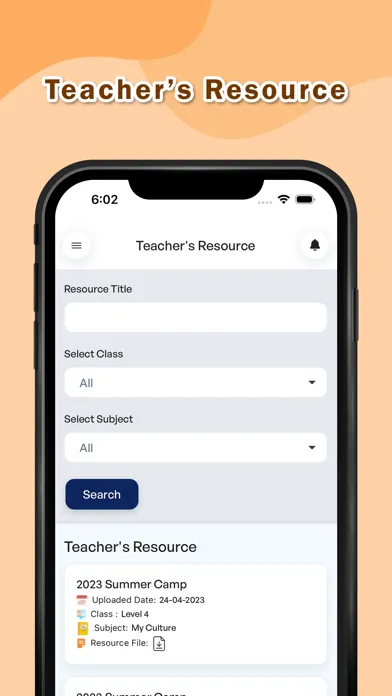 The Kinder Castle Teacher App 스크린샷