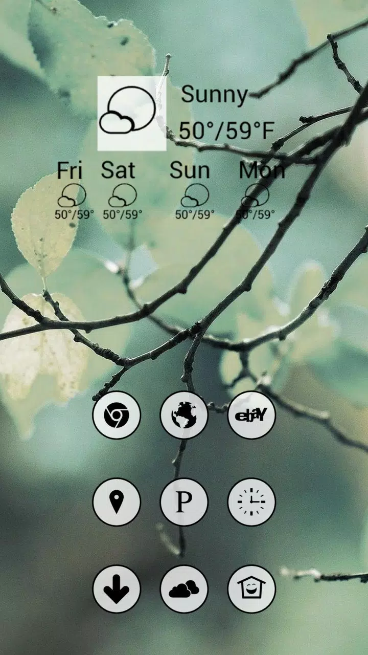 Faded Green Leaves Screenshots