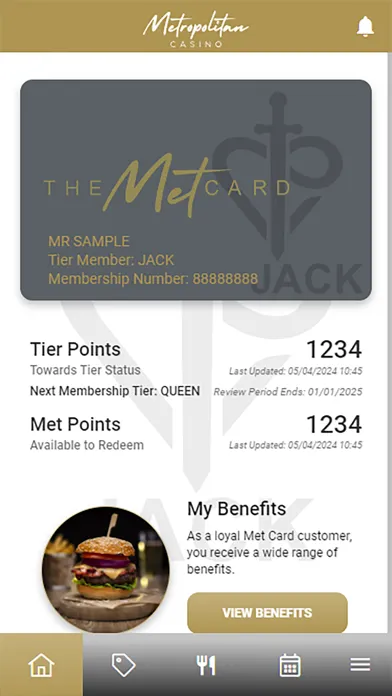 The Met Card App سکرین شاٹس