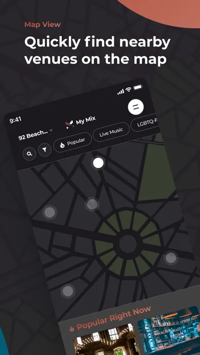 Capturas de tela do The Mix: Nightlife Reimagined