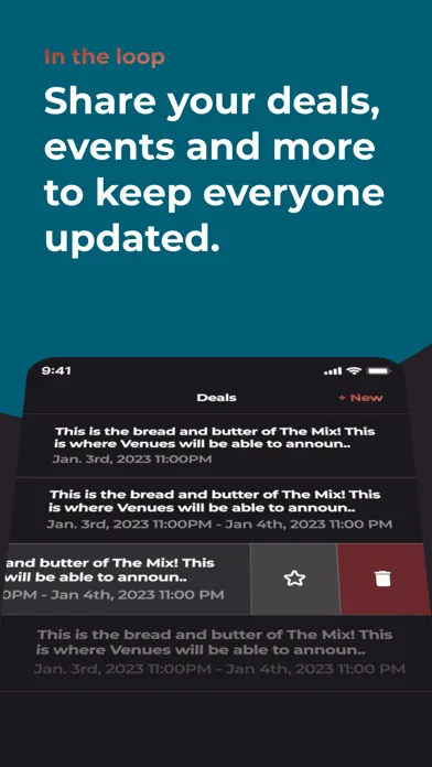 Screenshot di The Mix: Venue