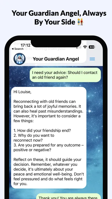 Captures d'écran de Angel - Talk to me at any time