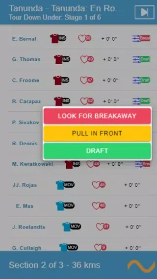 ภาพหน้าจอของ Peloton