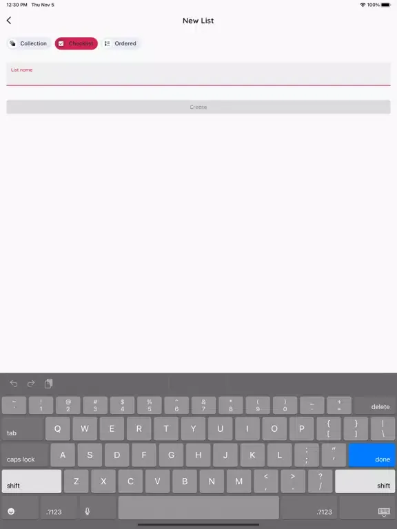 Tangkapan layar Scatterbrain: To-do List iPad 