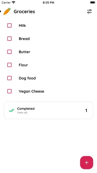 Tangkapan layar Scatterbrain: To-do List