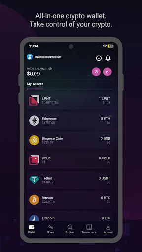 TSV Wallet App スクリーンショット