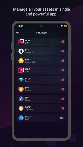 TSV Wallet App スクリーンショット