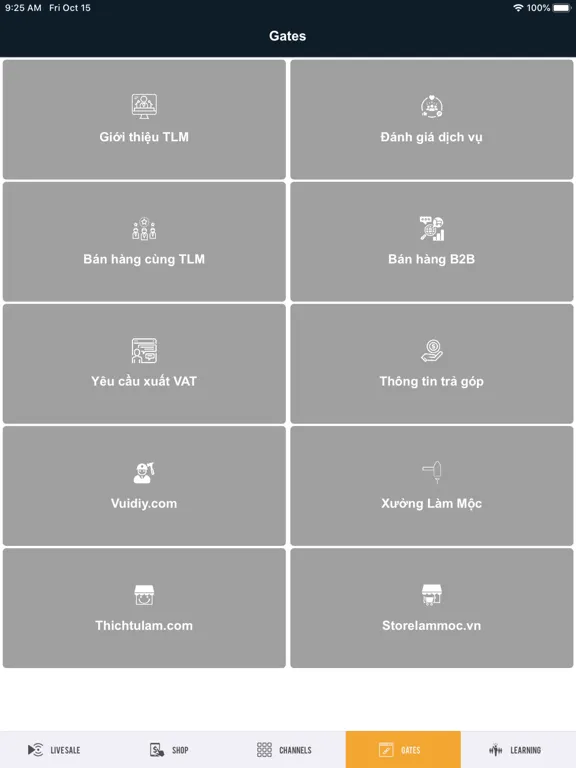 Capturas de pantalla de Thích Làm Mộc iPad 