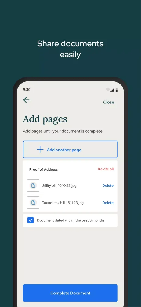 Thirdfort Screenshots