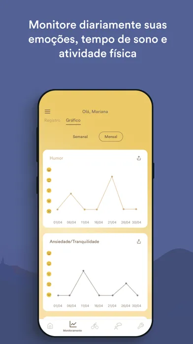 Скриншоты Thrive: saúde mental digital