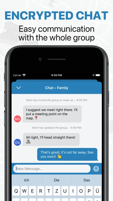 TICE: Friends Location Sharing Ekran Görüntüleri