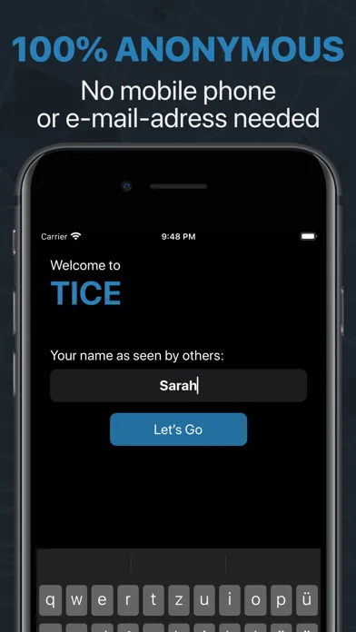 TICE: Friends Location Sharing Ekran Görüntüleri
