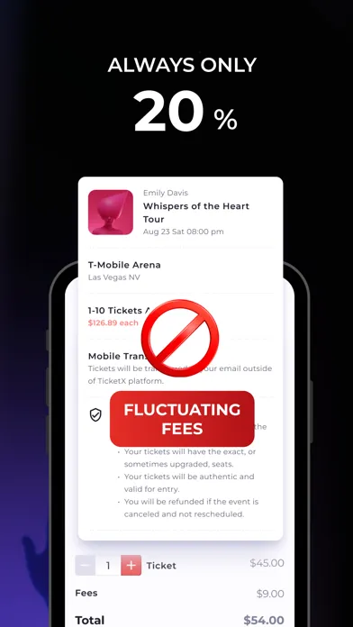 Capturas de pantalla de TicketX: Buy Cheap Tickets