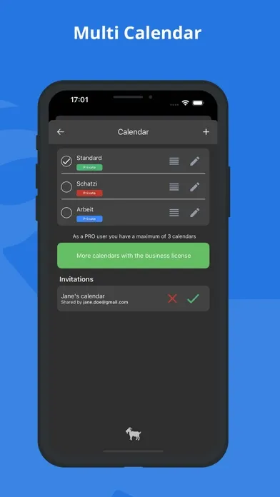 Скриншоты timeGOAT - Time Tracking