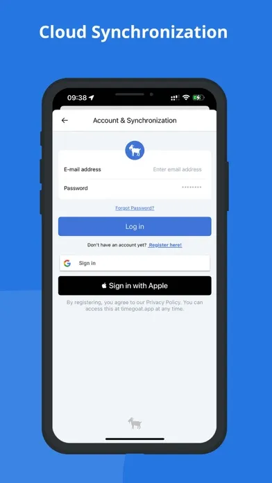 Скриншоты timeGOAT - Time Tracking