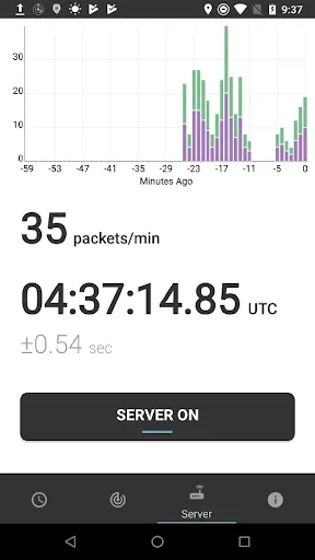 Time Server App Screenshots