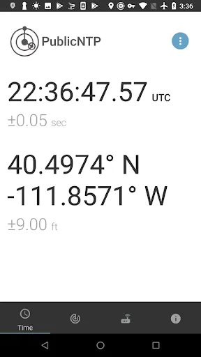 Time Server App Screenshots