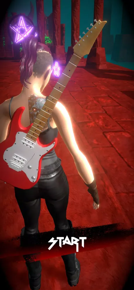 Riff Runner Metal (Pre-Release Screenshots