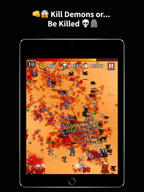Tangkapan layar Hell Rush: Wild West Survivors iPad 