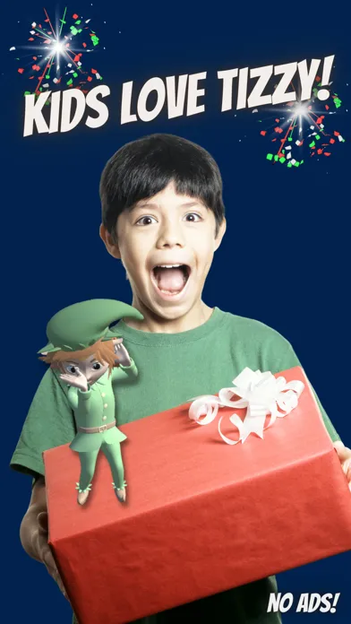 Tizzy AR - kids Christmas Elf應用截圖