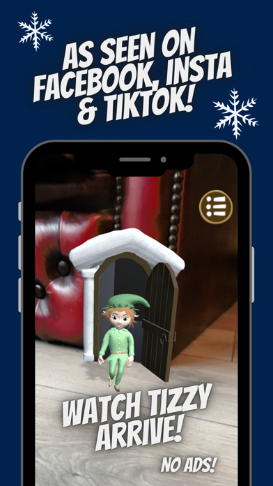 Tizzy AR - kids Christmas Elf應用截圖