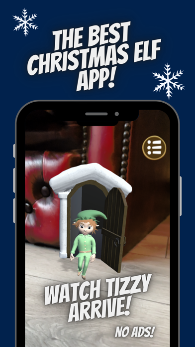 Tizzy AR - kids Christmas Elf應用截圖