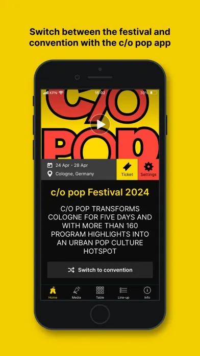 c/o pop سکرین شاٹس