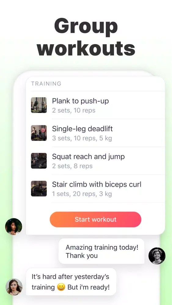 Tonus: personal trainers स्क्रीनशॉट