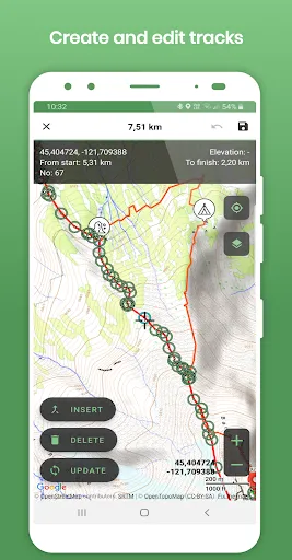 تصاویر Tracklia: GPX, KML, KMZ & maps