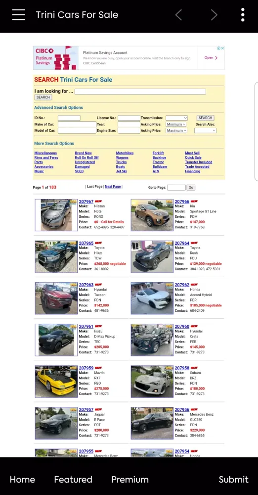 Trini Cars Screenshots
