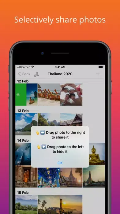 TripUp – Private Photo Storage স্ক্রিনশট
