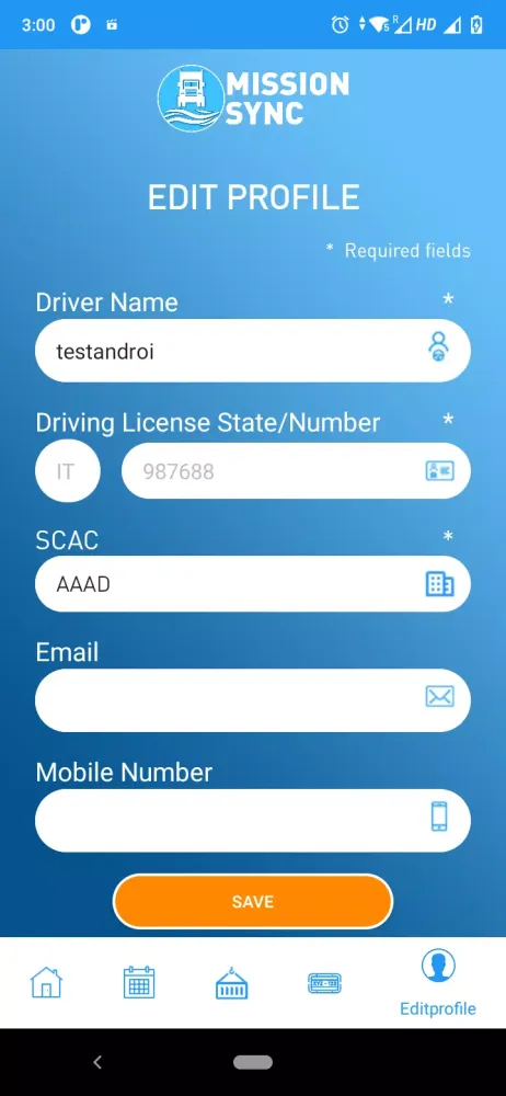Mission Sync应用截图